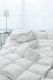 Piumino rotondo invernale Silver 90% d'oca vergine Ungherese