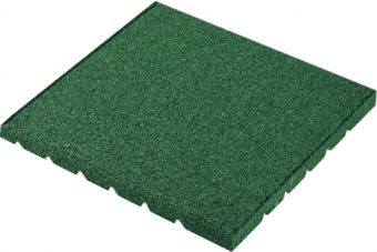 Piastrelle antitrauma verde 50x50 sp 5cm c/spinotti certificata  