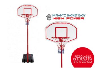 Canestro basket a colonna Easy