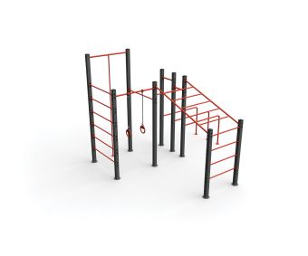 Struttura fitness Calisthenics Ercole in acciaio