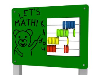 Pannello multiattività Math in alluminio