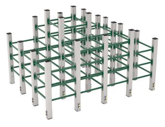 Labirinto verticale in alluminio