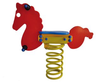 Gioco a molla Pony in HDPE