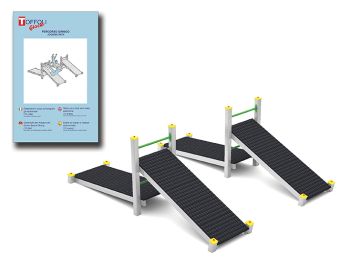 Flessione su panca inclinata in alluminio