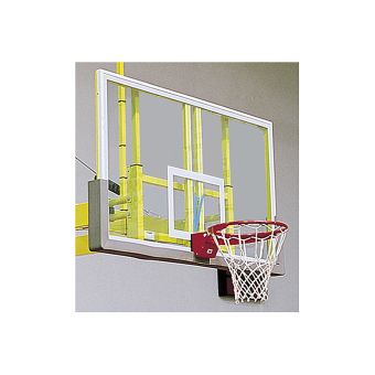Tabellone basket plexiglass trasparente