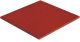 Piastrelle antitrauma rossa 50x50 sp 3cm c/spinotti ( hic 1,00 )