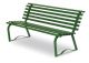 Panchina Universale cm. 150, colore Verde. Ideale per ampi giardini e luoghi pubblici.
